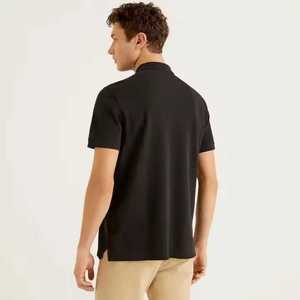 Precio de fábrica Poliéster Algodón Liso Hombres Polos en blanco Logotipo personalizado Impreso Tallas grandes Polos para hombres Polos personalizados - Product Image 3
