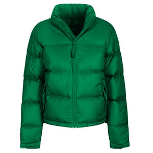 Chaqueta acolchada con cremallera 3D de Color sólido para hombre, chaqueta de invierno 3D bordada con cremallera, soporte tejido, burbuja ligera, seda de nailon, venta al por mayor - Product Image 1