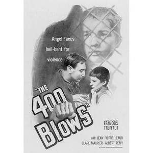 Modern 400 Blows <b>Poster</b> Stylish Wall Decor Made of Paper - Product Image 1