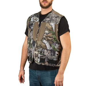 Vestes de camouflage personnalisées avec logo, coupe-vent, chaudes, uniformes tactiques d'extérieur, fermeture éclair, veste de chasse camouflage, doublure en polaire sans manches - Product Image 3