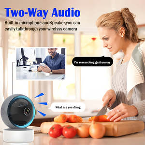 กล้องวงจรปิดอัจฉริยะ Smart Full HD 1080P WiFi  หมุนได้ 360/90 องศา  2.4G  มองเห็นในที่มืดแบบ Full-Body  บันทึกภาพผ่านระบบ IP Network Cloud Data - Product Image 5