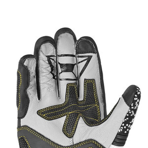 Guantes de carreras de cuero Moq bajo de alta demanda/Guantes de carreras de cuero de dedo completo de último estilo a la venta - Product Image 4