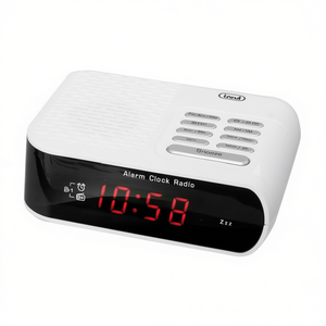 Radio Reloj Despertador RC 827D Blanco, Radio para el Hogar con Color Blanco, Modelo 0082701 - Product Image 3