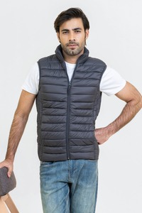 เสื้อกั๊กขนเป็ดหนาสำหรับผู้ชายเข้ารูปมีสไตล์แจ็คเก็ตแขนกุดบุนวมคอปกตั้งกันน้ำกลางแจ้งฤดูใบไม้ร่วงฤดูหนาว - Product Image 2