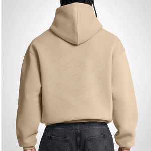 Sweats à capuche surdimensionnés personnalisés avec logo 2026 – Vente en gros de sweats à capuche légers pour hommes - Product Image 4