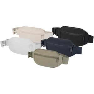 Borsa a Tracolla Riciclata Crescent, Shopper Promozionale Sostenibile per Gadget - Product Image 6