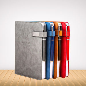 สมุดบันทึกหนัง PU ที่ไม่ซ้ำกันด้วยการออกแบบที่มีสีสัน-เหมาะสำหรับการให้ของขวัญใช้งานส่วนตัวโน้ตบุ๊ควางแผน - Product Image 1