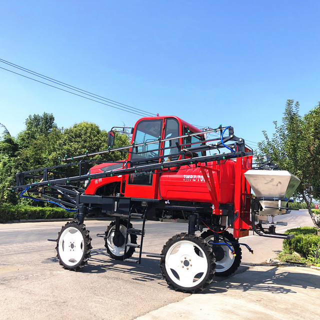 Tractor Pesticide Big Spray Tractive Agricultural Boom Automatic Self-propelled Sprayer Engine Gearbox High Capacity 50-150HP