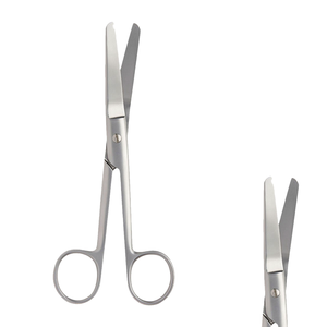 Ciseaux Fergusson de produit de haute qualité coudés sur des instruments chirurgicaux plats en acier inoxydable de 180mm de long du Pakistan - Product Image 1