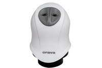 Orava SE-301 Elektrische Keukenhakker - Draagbare Mini Voedselprocessor van RVS met Pureer- en Snijmesjes voor Huishoudelijk Gebruik