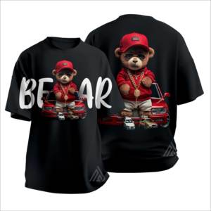 Camiseta de gran tamaño personalizada, nueva llegada, ropa de calle, Camiseta holgada con hombros caídos, camiseta de moda urbana Unisex de algodón 100% - Product Image 2