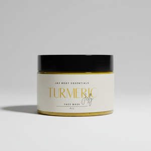 Mascarilla Facial de Jalea de Cúrcuma Orgánica de 4oz, Crema Herbal con Colágeno para Blanquear, Reafirmar, Hidratar y con Beneficios Antienvejecimiento - Product Image 1