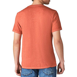 Camisetas de Cuello en V para Hombre, Diseño Personalizado, Precio Competitivo, Precio al por Mayor, 100% Algodón, MOQ Bajo, Nueva Llegada, Camisetas para Hombre en Venta - Product Image 3