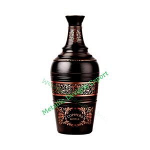 Elegante botella de cobre con diseño intrincado, calidad superior Ideal para regalos y uso diario Muestra gratis disponible Amplio al por mayor - Product Image 1