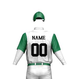 Conjuntos de Uniformes de Béisbol Transpirables Personalizados al por Mayor, Nuevo Diseño de Alta Calidad, 100% Poliéster, Uniforme Masculino de Secado Rápido - Product Image 6