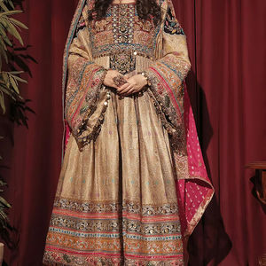 Vestido Afgano para Mujer, Cómodo y Ligero, con Decoración de Encaje - Product Image 1