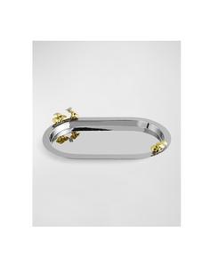 Plateau de service en acier inoxydable pour les lignes de buffet haut de gamme des événements portes ouvertes ou des présentations de service de petit-déjeuner et de brunch à l'hôtel - Product Image 1