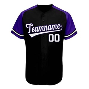 Jersey de béisbol Ropa deportiva para adultos Ropa de béisbol y softbol 100% Poliéster Spandex Manga corta Sublimación Impresión Nombre del equipo - Product Image 5