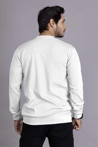 Premium basic screen print hip hop oversize cotton t shirts custom men cotton oversized plain printing white 280 gsm <b>tshirt</b> - Product Image 2