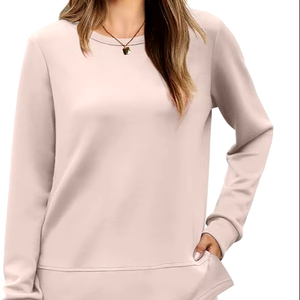 Premium Quality Solid Women's Unisex Winter Knitted Drop Shoulder <b>Pullover</b> Sweatshirt Zip Joggers Windproof Breathable 100% - Product Image 1