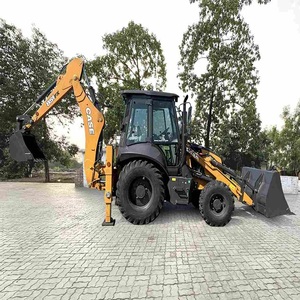 Caterpillar excelente retroexcavadora CASE usada con bomba de caja de cambios de motor original en stock listo para enviar entrega rápida - Product Image 4