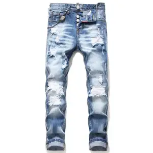 Trust Supplier Men's Jeans with Customizability, Perfect for Your Business Needs from our Wholesale factory