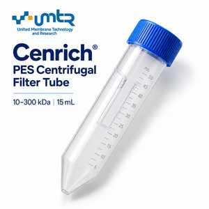 Concentrador de Proteínas 30 kDa 15 mL Filtro de Ultrafiltración Centrífuga PES para Desalinización y Intercambio de Amortiguadores Cenrich - Product Image 1
