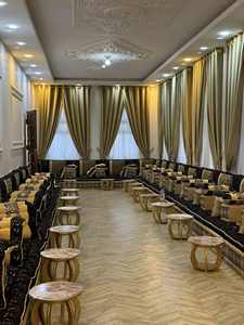 Diseño interior árabe Majlis, diseño clásico moderno, elegante conjunto de sala de estar, asientos de esquina de lujo, diseño que ahorra espacio - Product Image 5