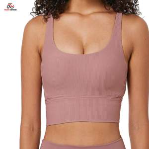 Fitele, barras deportivas sin costuras para mujer, ropa de yoga para gimnasio, Conjunto de sujetador de entrenamiento en estilo deportivo, Ropa para Niñas - Product Image 1