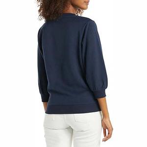 Sudadera personalizada para mujer sudaderas lisas de alta calidad con logotipo personalizado sudaderas transpirables de talla grande para mujer - Product Image 3