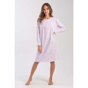 Camisón de Manga Larga para Mujer, Talla XXL, Doble Hilo, Ropa de Dormir Cómoda - Product Image 3