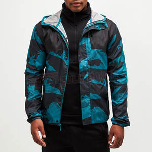 แจ็กเก็ตกันลมเข้ารูปสำหรับผู้ชายแจ็คเก็ตกันลมมีซิปปรับเอว - Product Image 3