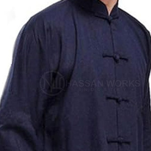 Ensemble d'uniformes de Kung Fu respirant à séchage rapide 100% coton Vêtements d'arts martiaux Classique Taille adulte pour homme Personnalisable - Product Image 3