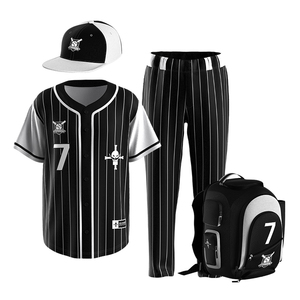 2025 équipe porter un maillot et un pantalon de baseball entièrement personnaliser l'uniforme de baseball du club de conception de motif de sublimation - Product Image 1
