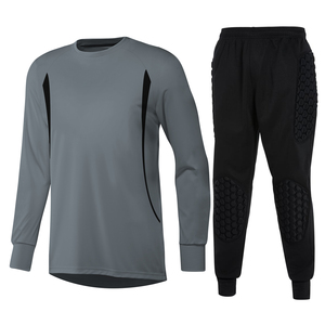 Maillots de gardien de but pour hommes, vente en gros, uniformes de gardien de but pour hommes, costumes à manches longues personnalisés, vêtements de gardien de but sublimés - Product Image 1