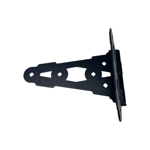 Сверхмощный 8 дюймов 10 дюймов Регулируемый черный тройник петли горячая Распродажа стальная декоративная дверь/ворота фурнитура для ванной комнаты - Product Image 3