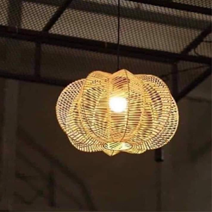 Sombra de lámpara de mesa de bambú, venta al por mayor, 99GD - Product Image 2