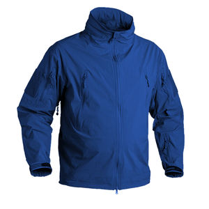 Veste polaire d'hiver chaude softshell pour homme de couleur unie à personnaliser avec sérigraphie brodée et impression numérique par sublimation - Product Image 5