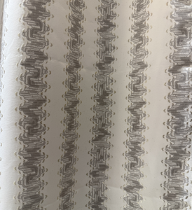 Cortinas de Algodón Tejido Premium con Bolsillo para Varilla, Personalizables, Ecológicas, Duraderas, Elegantes, Translúcidas, con Patrón Geométrico, para Toda Temporada - Product Image 2