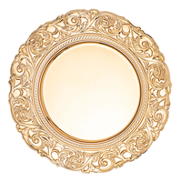 Nouvelle Assiette de Présentation en Métal, Assiette de Présentation Ronde en Aluminium, Plateau de Service Décoratif Design, Nouvelle Arrivée, Vente Chaude