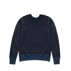 Vintage 4-Way Wool Crewneck Uniform Experiment <b>Knit</b> <b>Sweater</b> with Long Sleeves <b>Cable</b> <b>Knit</b> Pattern Stripe Logo Print Decoration - Product Image 1