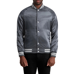 Chaqueta universitaria vintage ODM para hombre, ropa de invierno de tendencia con logotipo bordado personalizable y talla completa - Product Image 1