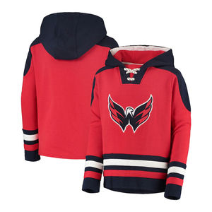 Camisetas de hockey reversibles bordadas personalizadas para hombre Logo del equipo de sarga Rayas sublimadas para hockey sobre hielo - Product Image 3