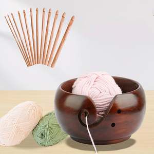 Soporte para Hilo de Lana 100% Natural de Madera con Orificios, Estilo Moderno, Ecológico, Tamaño y Color Personalizables, ¡Gran Venta! - Product Image 3