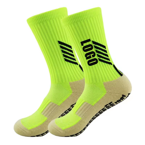 Calcetines Deportivos de Invierno para Hombre, Transpirables, Antideslizantes, con Logotipo Personalizado, de Spandex/Poliéster/Algodón, para Fútbol - Product Image 1
