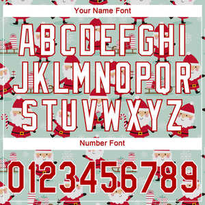 Maillot de baseball de Noël personnalisé pour équipe – Service OEM/ODM - Product Image 5