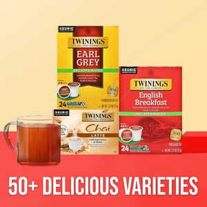 ชาดำเอิร์ลเกรย์ดีแคเฟออีน ทวินนิ่งส์ แบบแคปซูลสำหรับเครื่องชงกาแฟคิวริก บรรจุ 24 แคปซูล - Product Image 4