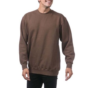 Pull-over uni pour homme, sweat-shirts, vêtements de qualité supérieure, 100% coton respirant, basiques d'hiver, sweat-shirts à col rond pour homme - Product Image 4