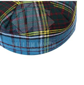 Chapeau Anderson Tartan Tam O' Shanter pour hommes, béret Balmoral Scottish Tammy, taille libre, style bonnet à la mode - Product Image 4