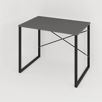 Bureau d'ordinateur en métal, table de bureau à domicile, table d'étude et d'écriture, poste de travail minimaliste